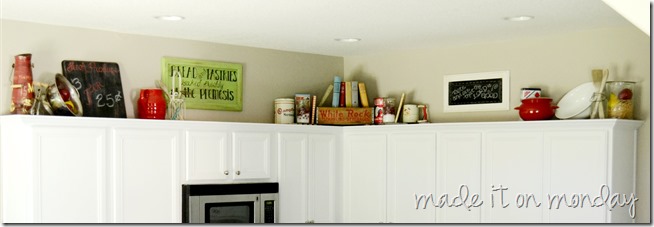 Kitchen Makeover @ Made it on Monday