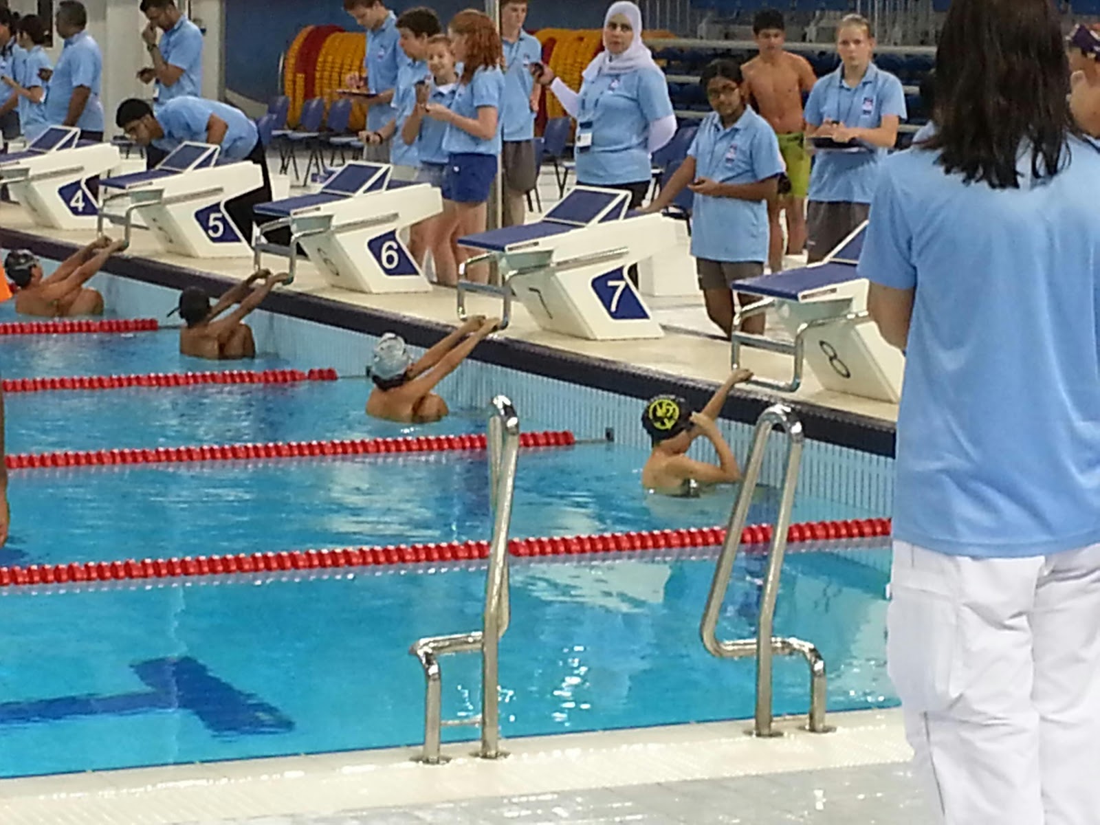 CE2D1 LFIGP Dubaï Compétition de natation