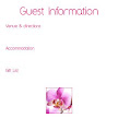 Pink Orchid 3 Guest Information