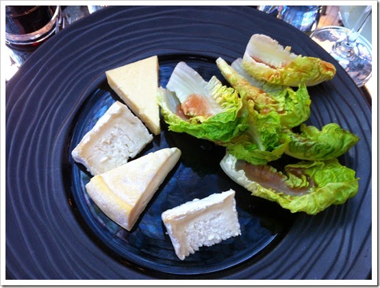 Day 3. 11. Lunch on Tuesday - Brasserie Printemps - Cheese Plate