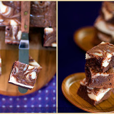 Brownies marbrés au cheesecake