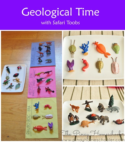 Geological Time Scale with Safari Toobs