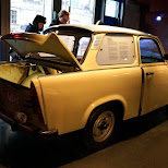 trabant east german car in Berlin, Berlin, Germany