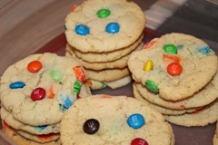 M&M Sugar Cookies