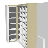 3d Design for Cupboard with Sliding Doors