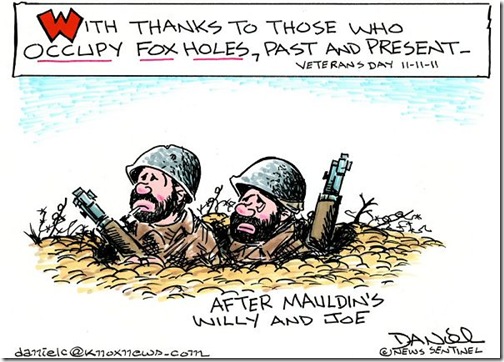 fox-holes