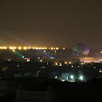 Trying to capture the fireworks at Disney's Epcot from the balcony of the presidential lounge at the hotel. There was a storm happening at the same time!