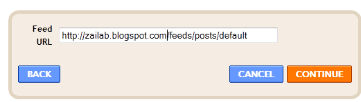 feed URL feed URL