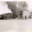 Adelbert Beaumont Pack store burning, Provo, Utah