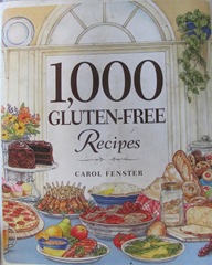 Cape Cod Columbus weekend 2012..Sat. Gluten Free cookbook