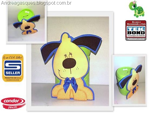 Cofre personalizado em EVA COFRE AUAU
