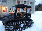 Even Ghenghis Khan liked this six wheeled Argo.  I have to admit, he is pretty cute.  Right, Franny?