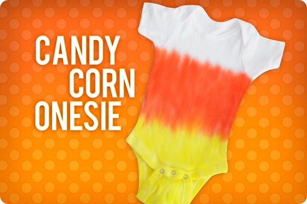 candy corn onesie