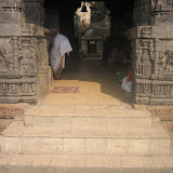 Southern mandapa entrance of the temple.