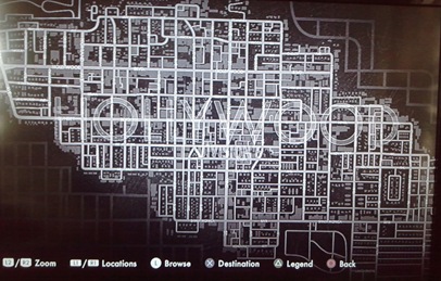 Parte do enorme mapa de L.A. Noire