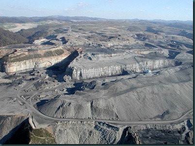 mountaintop removal mine