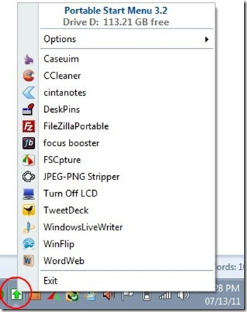 Portable-Start-Menu