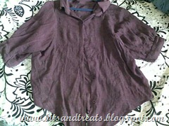 hyphen luxe plum bat's wing blouse, by bitsandtreats