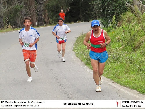 media maraton de guatavita 2011