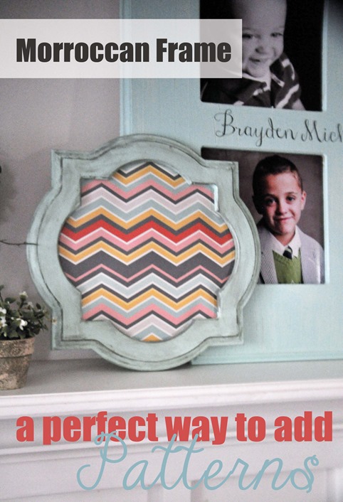 Super Saturday Craft Ideas - Moroccan Frame