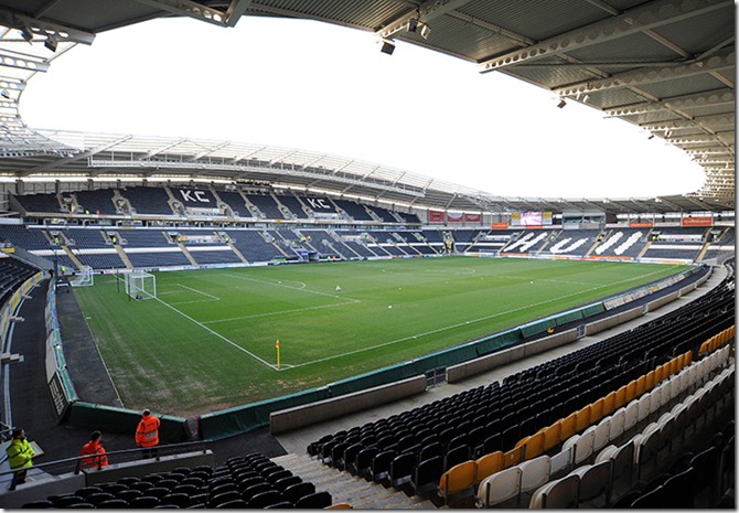 Football - Hull City v Leyton Orient - FA Cup Third Round  - The Kingston Communications Stadium - 5/1/13<br />General view at the KC Stadium<br />Mandatory Credit: Action Images / John Rushworth<br />Livepic