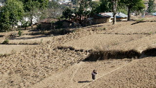 Women on hillside near neighboring town, Sienna Project 2011 Guatemala trip to help build school in Palanquix, Solala, Guatemala. Photos by TOM HART
