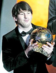 Messi pemain terbaik dunia 2011 Messi pemain terbaik dunia 2011