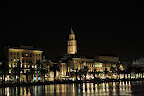 Diocletian's Palace at night