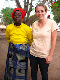 And here's Lora with Kokwanah Lorah, a grandma who lived a few houses down from us and loved to see us and greet us all the time, and one of the few women actually shorter than Lora! Her and her son (and lots of other neighbors and family members) showed up around 5 am the morning that we left, in order to see us off. South Africa - 540.jpg