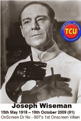 TCU 19th October 2014 5th Death Anniversary of Joseph Wiseman Dr No Actor