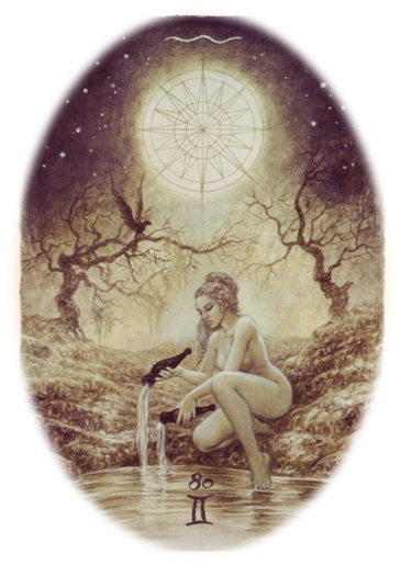 La Estrella. Tarot Laberinto La Estrella. Tarot Laberinto