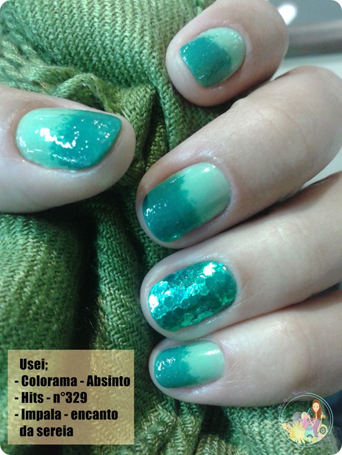 esmalte da vez degrade ombré mulher unica by su 2