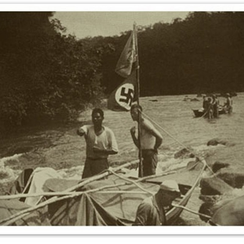 Os nazistas no Brasil: Fotografias dos nazistas na Floresta Amazônica