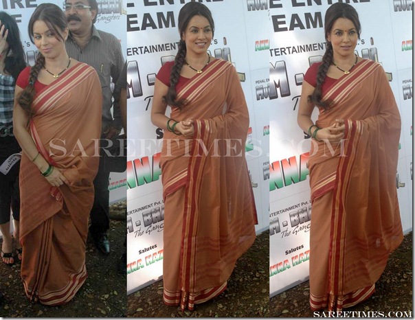 Mahima_Chaudhary_Designer_Cotton_Saree