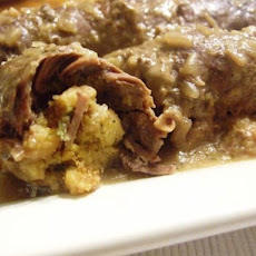 Crock Pot Stuffed Steak