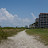 Trail that goes along the front of Estero Beach & Tennis property.  The beach is to the left.