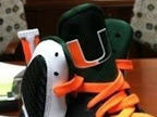 Wearing Brons: Mark Wahlberg Sports LeBron 9 Hurricanes nike lebron 9 pe miami hurricanes 2 02 Wearing Brons: Mark Wahlberg Sports LeBron 9 Hurricanes