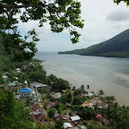 Aussicht von den Plantagen runter auf das Dorf