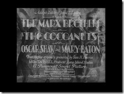 The Cocoanuts Title
