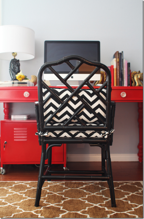 organized home office desk