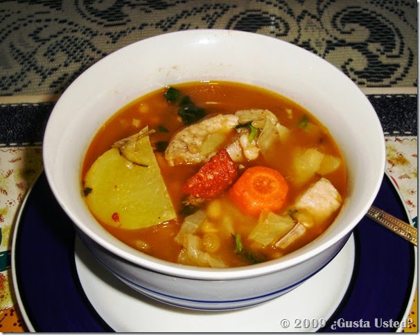 Caldo de Alubias