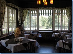 6730 Quebec - Gatineau Park - Mackenzie King Estate - Moorside - The Moorside Cottage - Bill in the Mackenzie King Tearoom 6730 Quebec - Gatineau Park - Mackenzie King Estate - Moorside - The Moorside Cottage - Bill in the Mackenzie King Tearoom