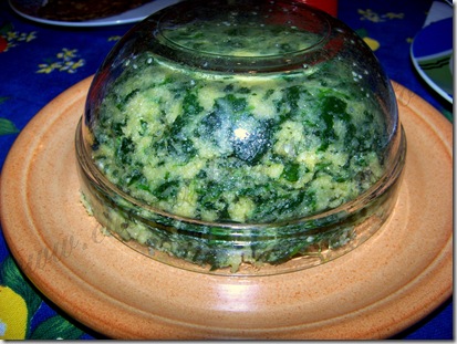 polenta con gli spinaci ricetta (4)