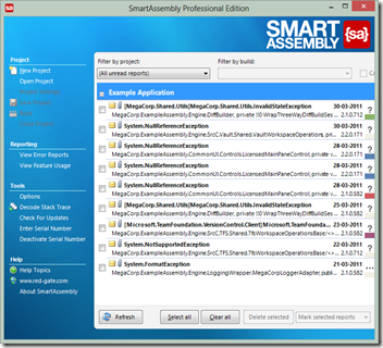 smartassembly required sql server database