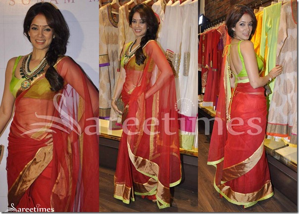 Vidya_Malwade_Red_Saree Vidya_Malwade_Red_Saree