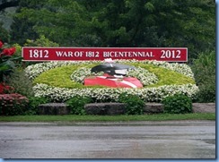 8573 corner Mississauga St & Queen St - Niagara-on-the Lake - war of 1812 Bicentennial garden