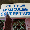 Collège  conception immaculée.JPG - Collège soutenu en livre par l'association l'oeil de l'enfant . Brazzaville. Nov. 2009