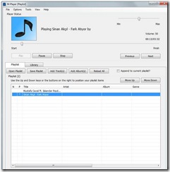 M-Player 0.65 Mp3 Dinleme Program indir