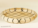SOLD! - Tron: Maple & resin, 13in. diam.