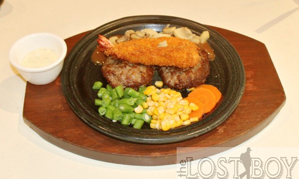 tokyo cafe hamburg steak and shrimp tokyo cafe hamburg steak and shrimp